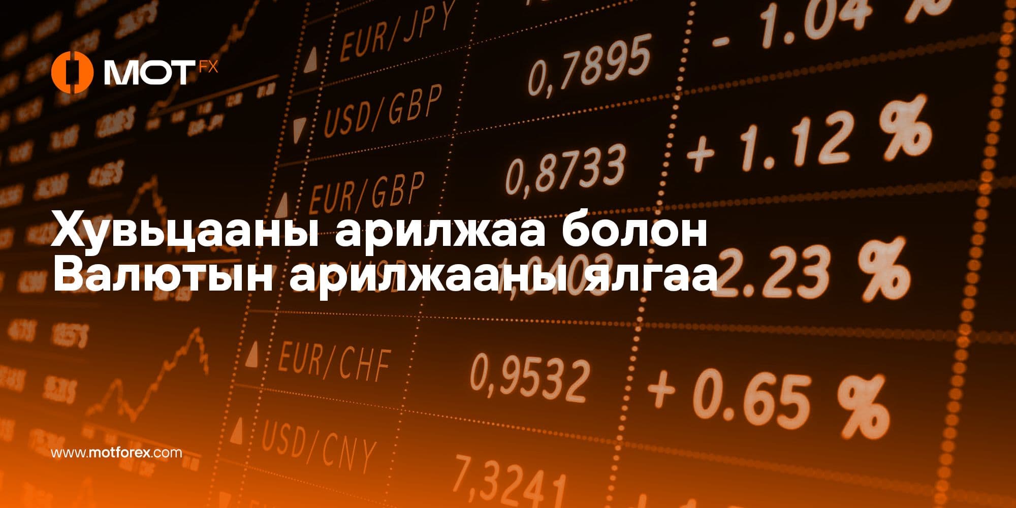 Хувьцааны арилжаа болон Валютын арилжааны ялгаа, онцлог