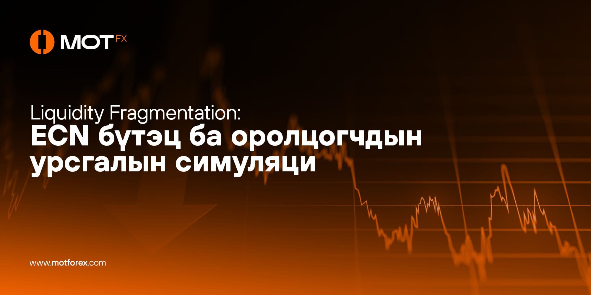 Liquidity Fragmentation: ECN бүтэц ба оролцогчдын урсгалын симуляци